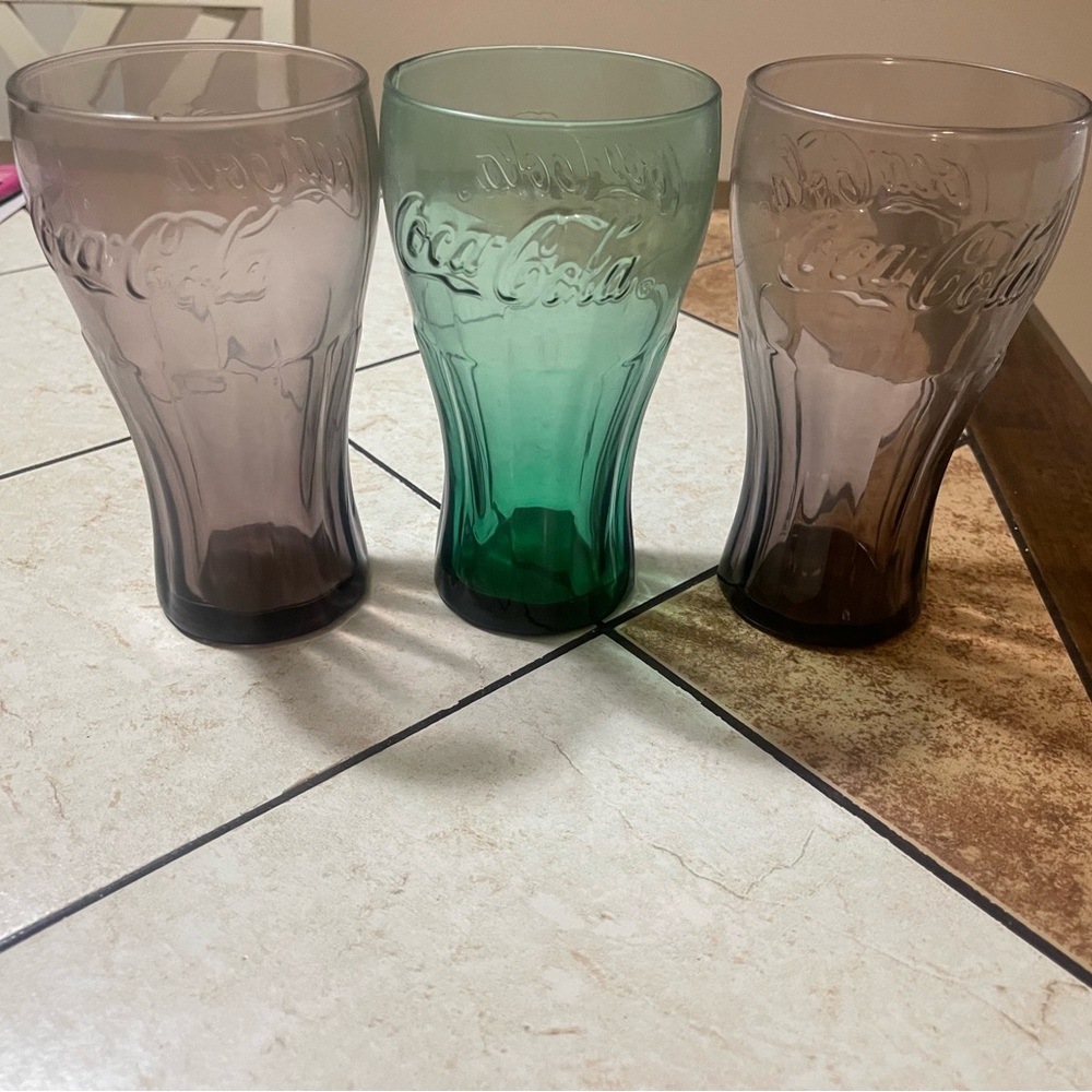 Collectible Coca Cola glasses